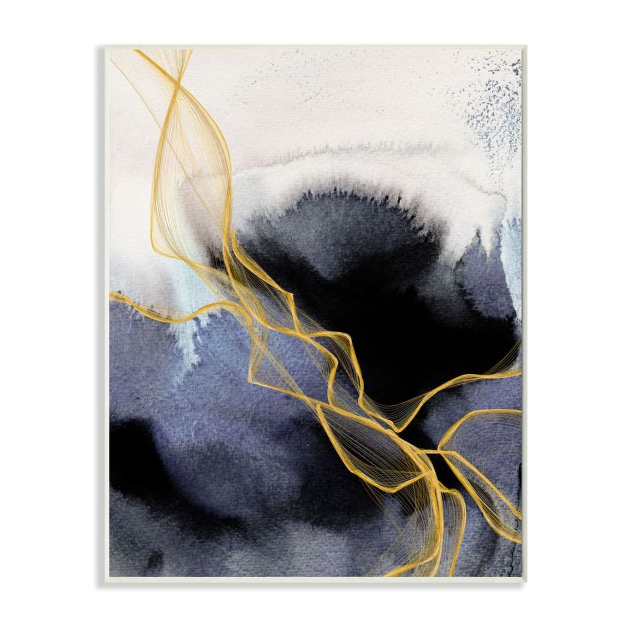 Stupell Industries Modern Coastal Abstract Wall Art